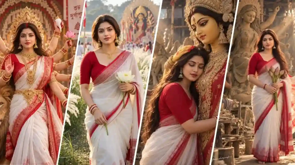 Durga Puja AI Photo Prompt