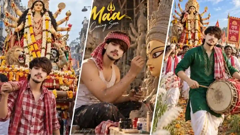 Durga Puja prompt for Girl, Boy & Couple
