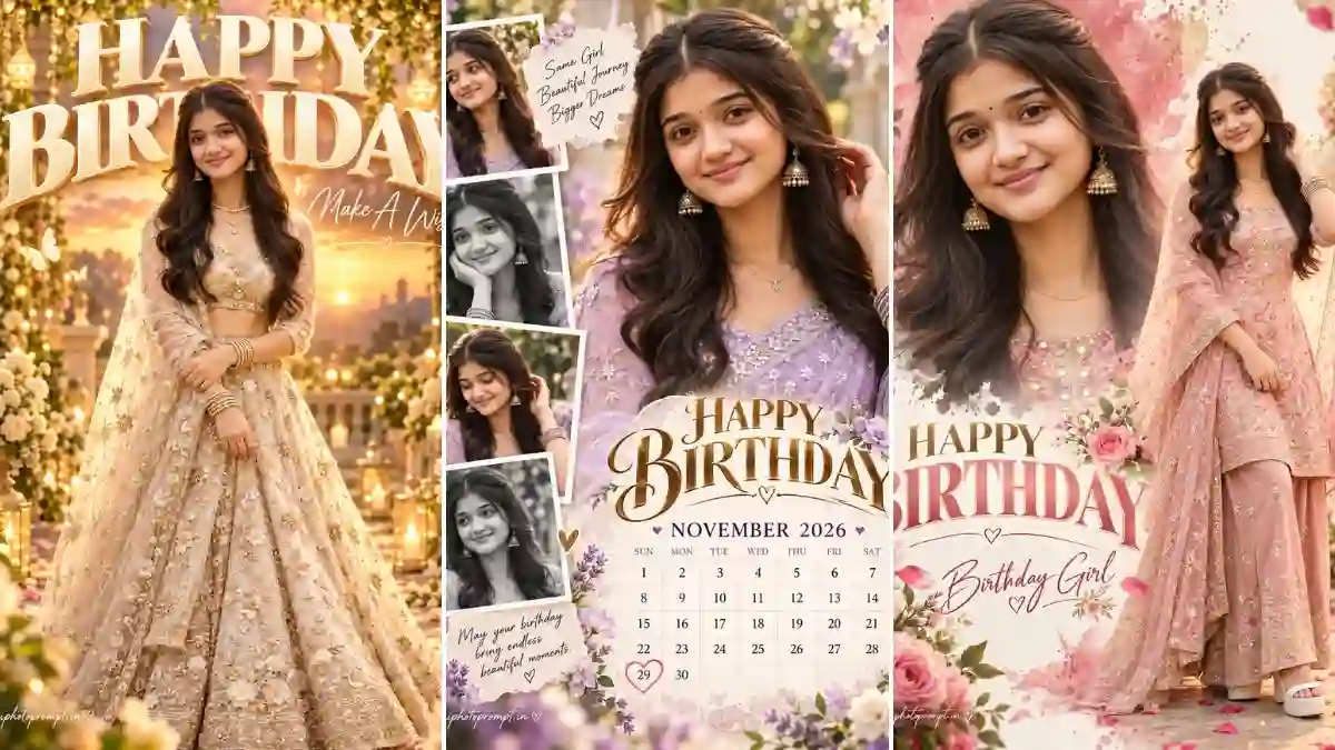 Girls Birthday Ai Photo Editing Prompts