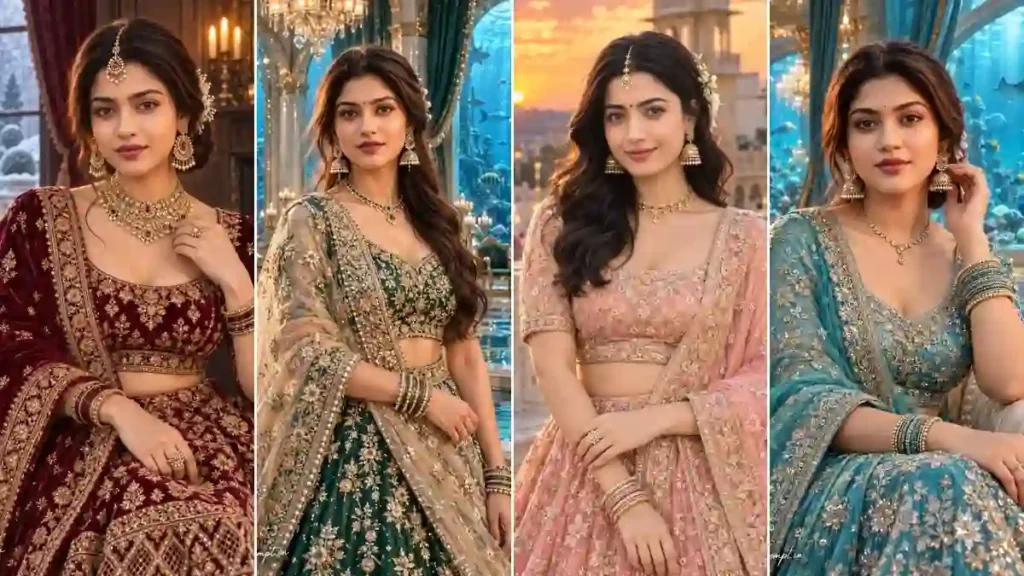 Lehenga Al Photo Editing Prompts