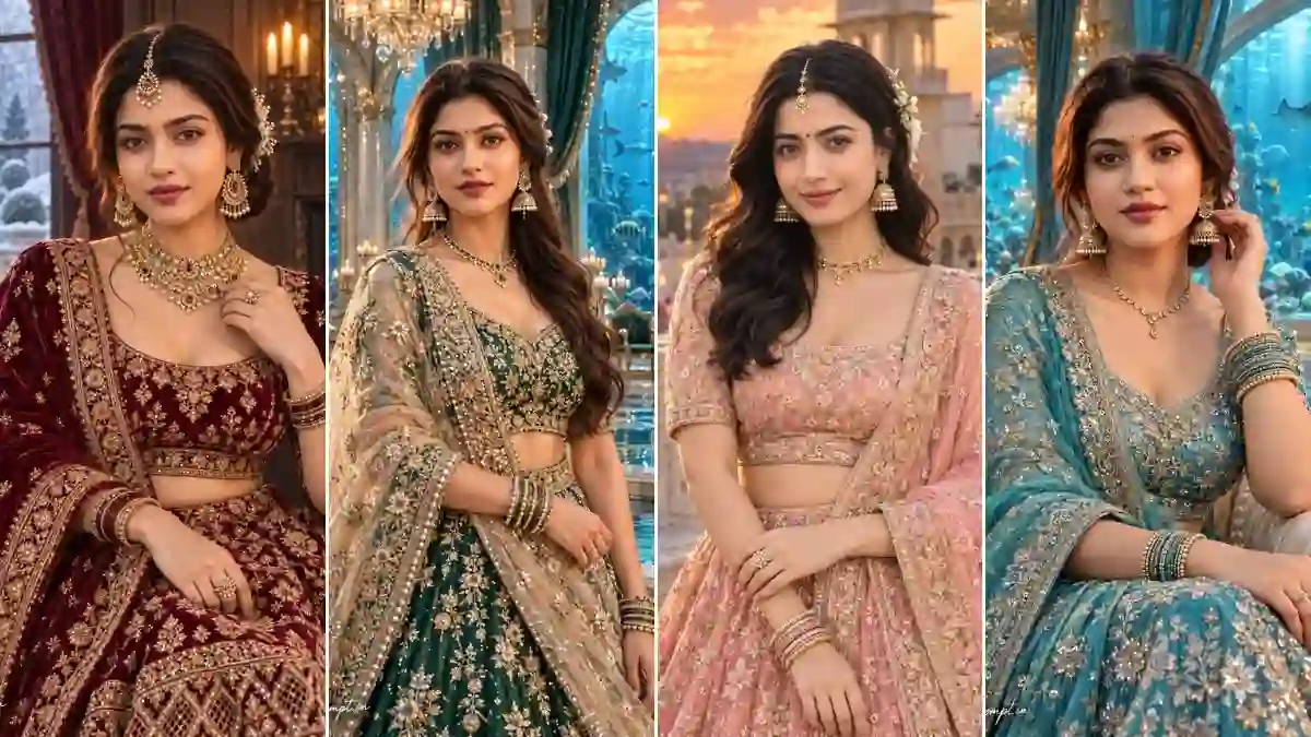 Lehenga Al Photo Editing Prompts