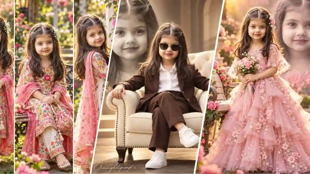 Gemini kids Girl AI Photo Editing Prompts