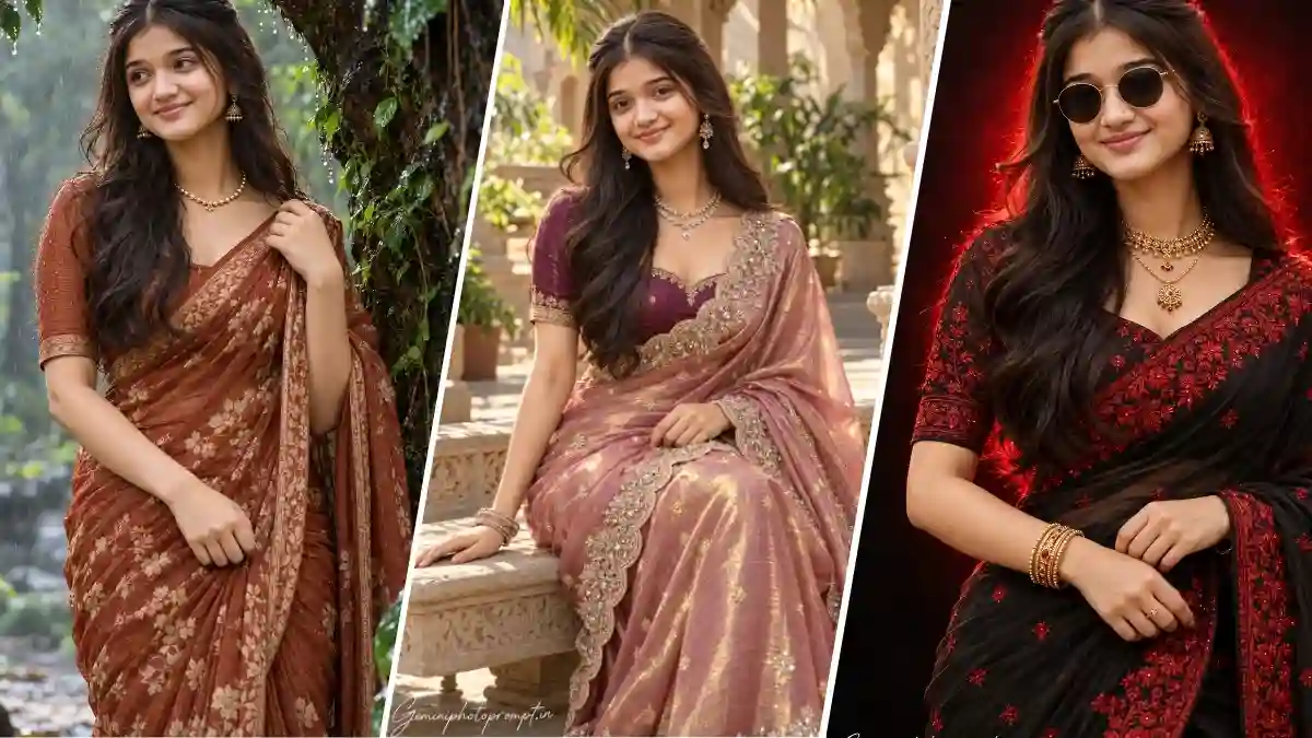 Prompt for Gemini AI Girl in Saree