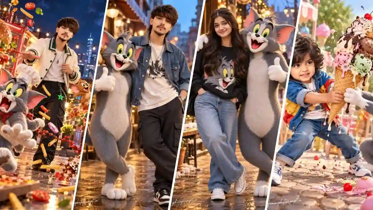 Tom And Jerry AI Photo Editing Prompts